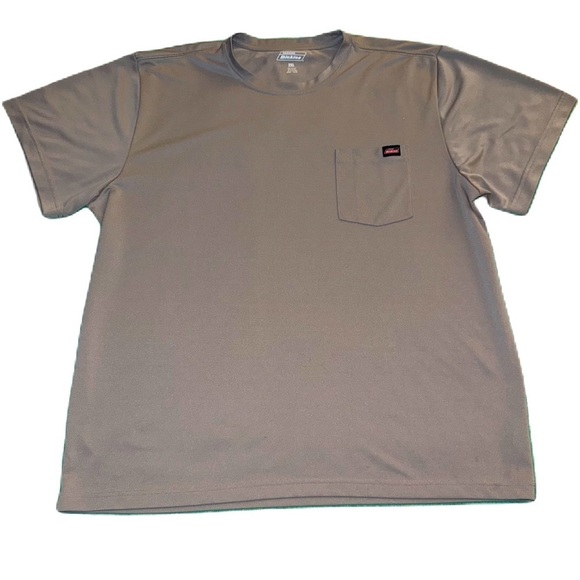 Dickies XXL T-Shirt Gray Mesh Cool Comfortable - Picture 1 of 4